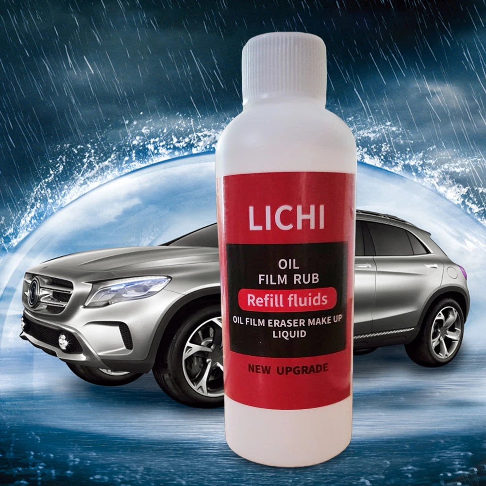 1-10PCS 100ml Car Windshield Cleaner Liquid Auto Glass Oil Refill Window Glass Oil Film Agent Car Glass Maintenance Agent Peaceful Pleasures Health and Wellness