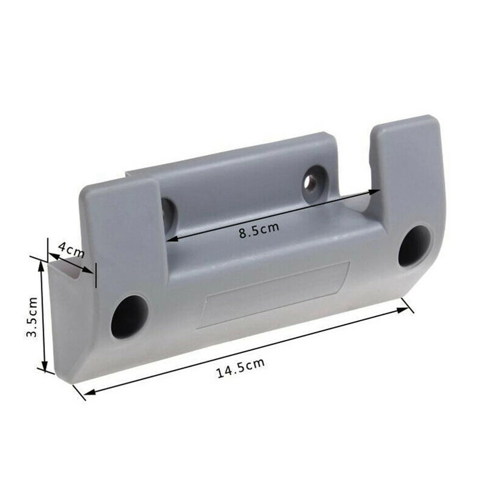 A36T-4Pcs Garden Hose Reel Holder PVC Wall Mounted Garden Hose Hanger Pipe Holder With 8Pcs Expansion Screws Peaceful Pleasures Health and Wellness