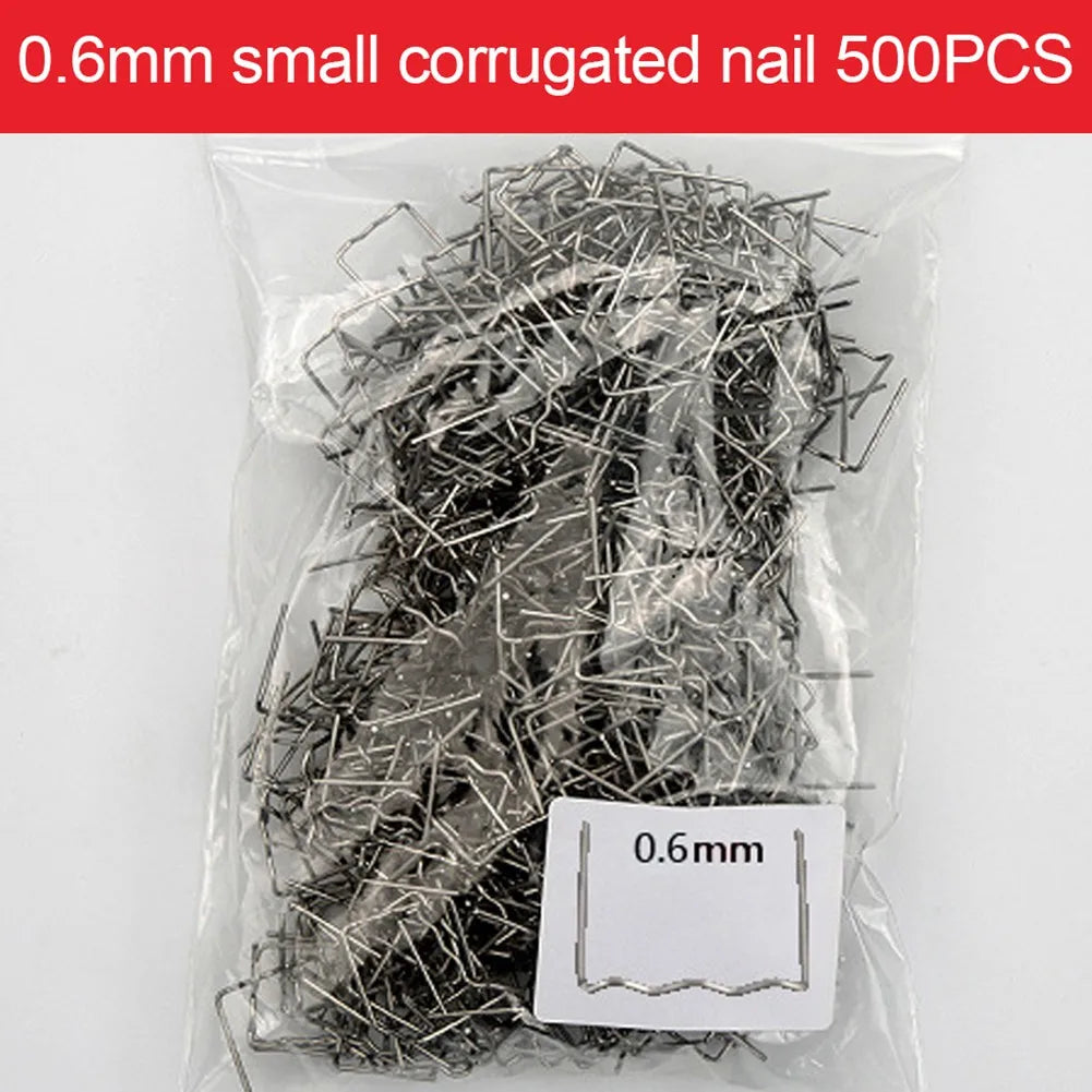 Automotive Plastic Repair Welding Nail Standard Pre Cut Wave Staples