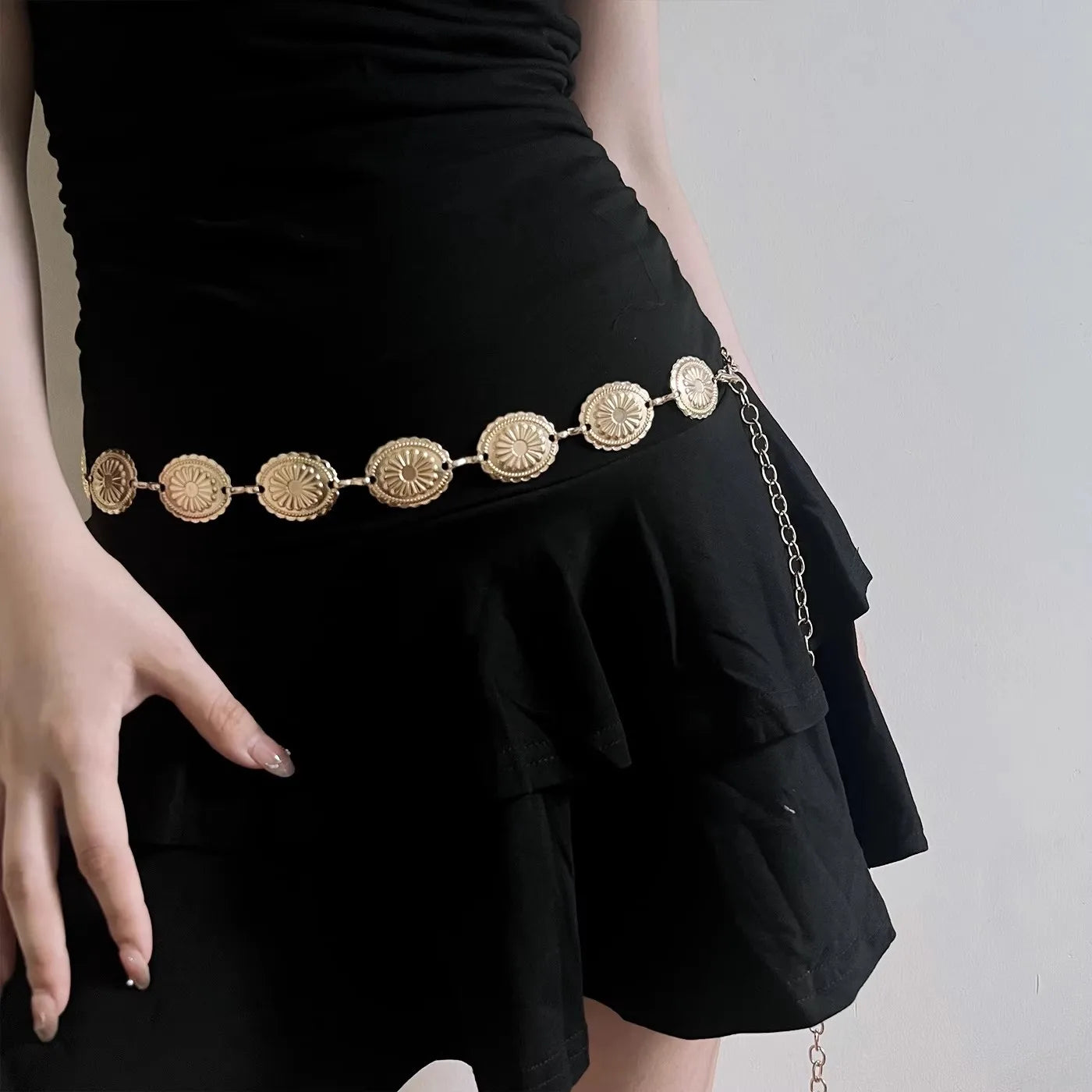 Retro Butterfly Metal Waist Chain Belt for Women | Summer Fashion