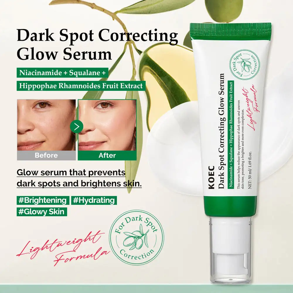Dark Spot Correcting Glow Serum | Niacinamide & Squalane 50ml