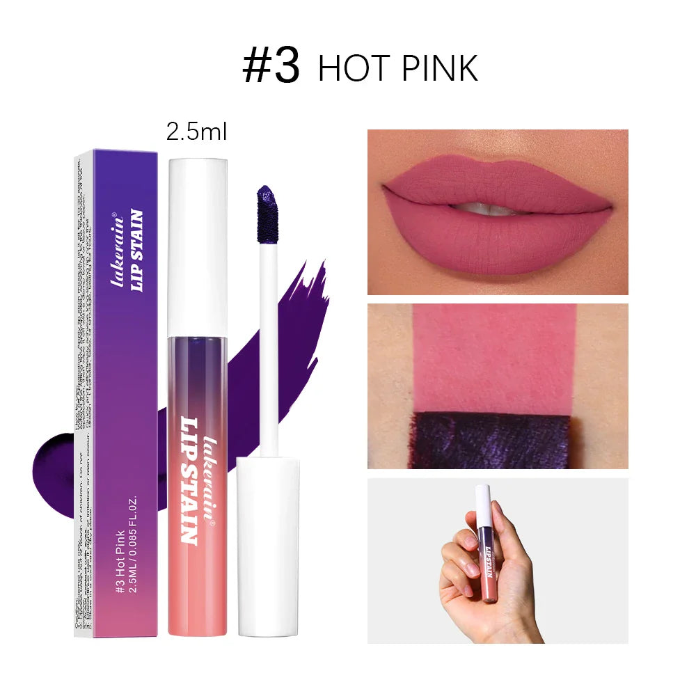 Lakerain Peel-Off Lip Stain – Matte, Waterproof, Long-Lasting