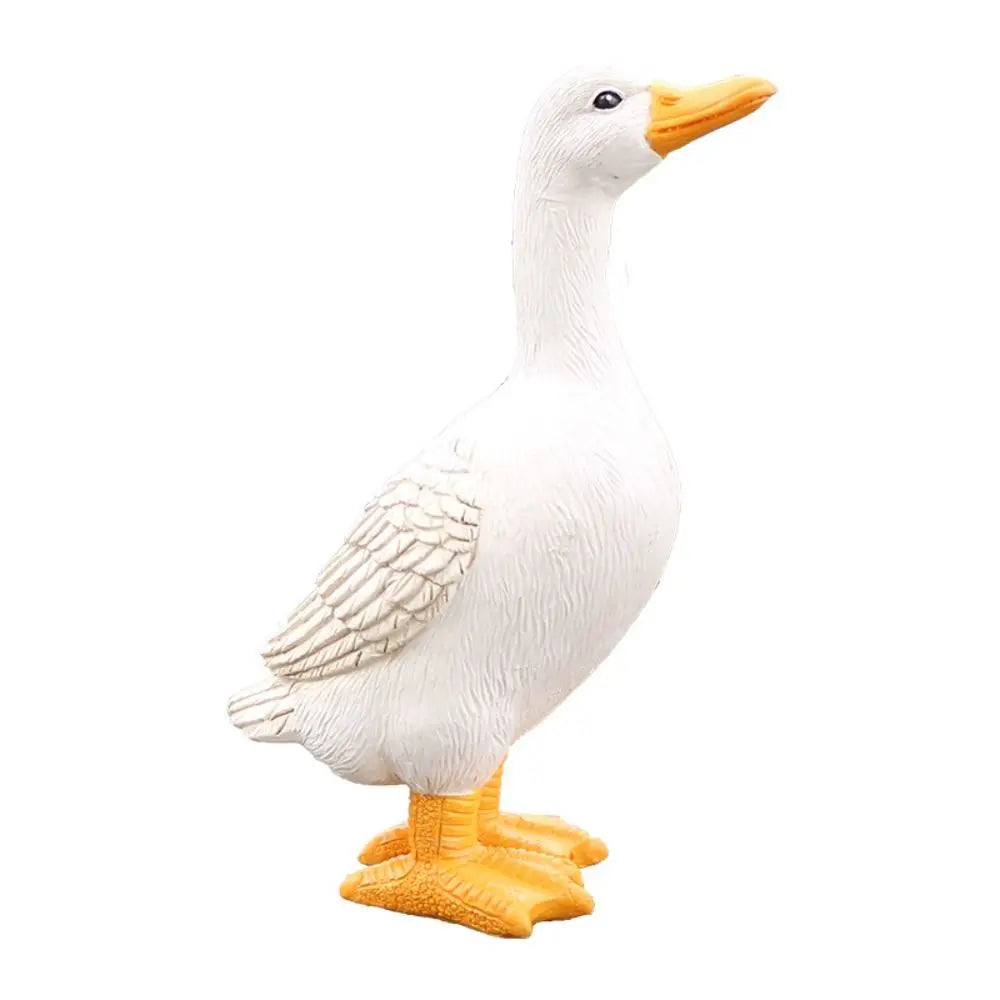 Resin Duck Figurines – Cute Miniature Garden & Pond Statues