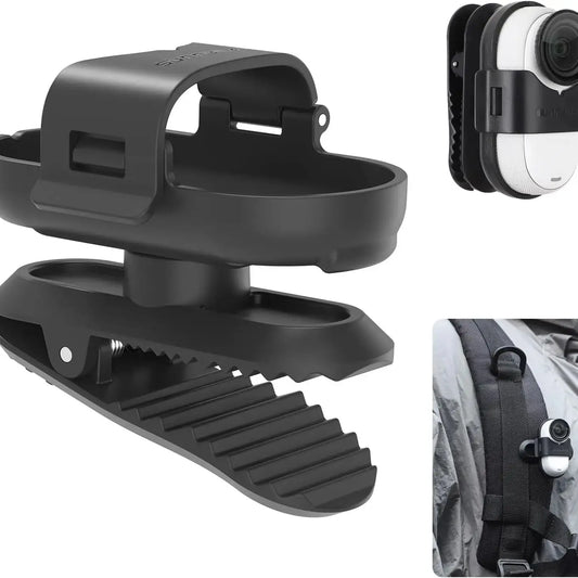 Sunnylife 360° Backpack Clip Mount for Insta360 GO 3S & GO 3 Camera Clip Mount Oasis Select