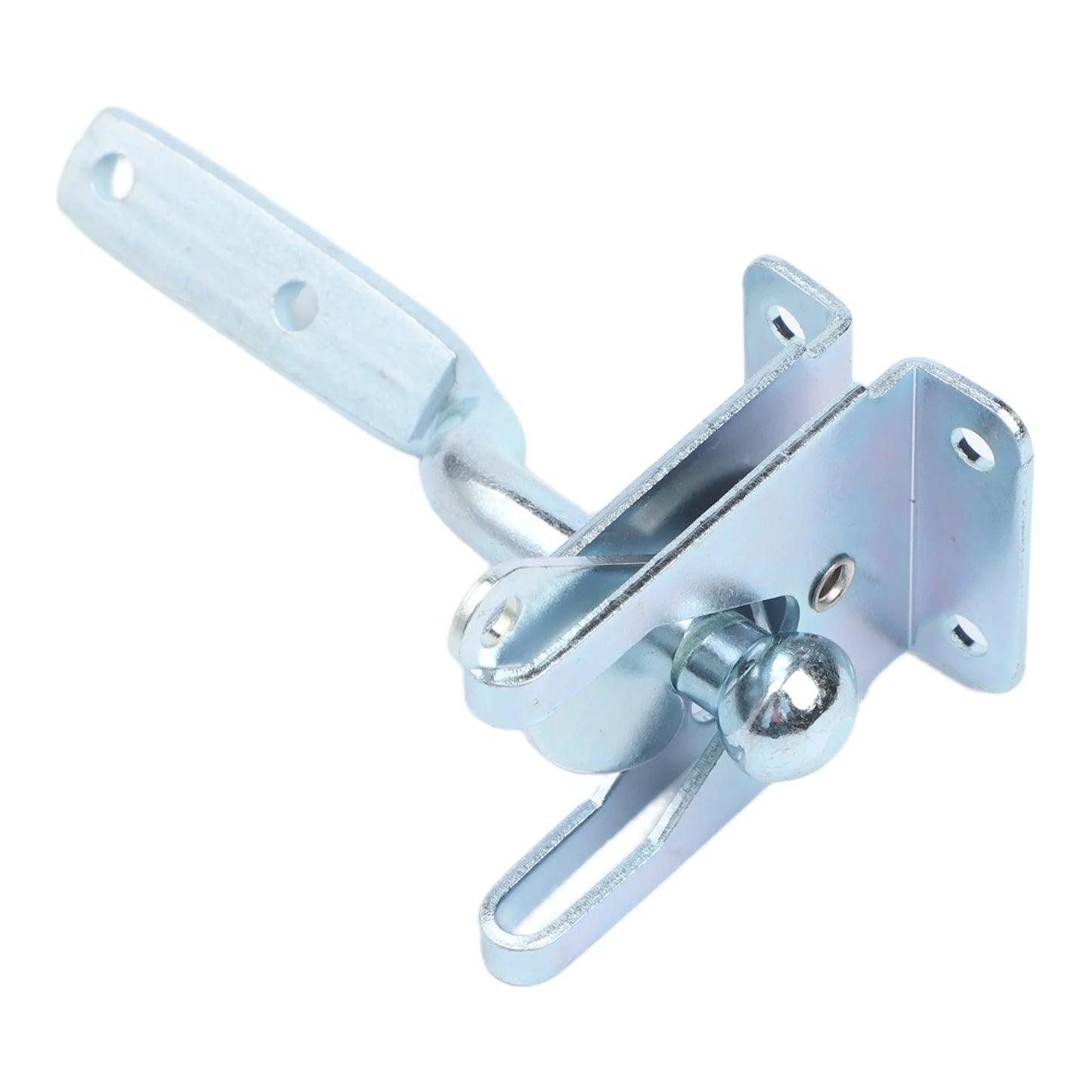 Fence Hinge Latch Door Lock Carbon Steel Galvanized Self-locking Gate