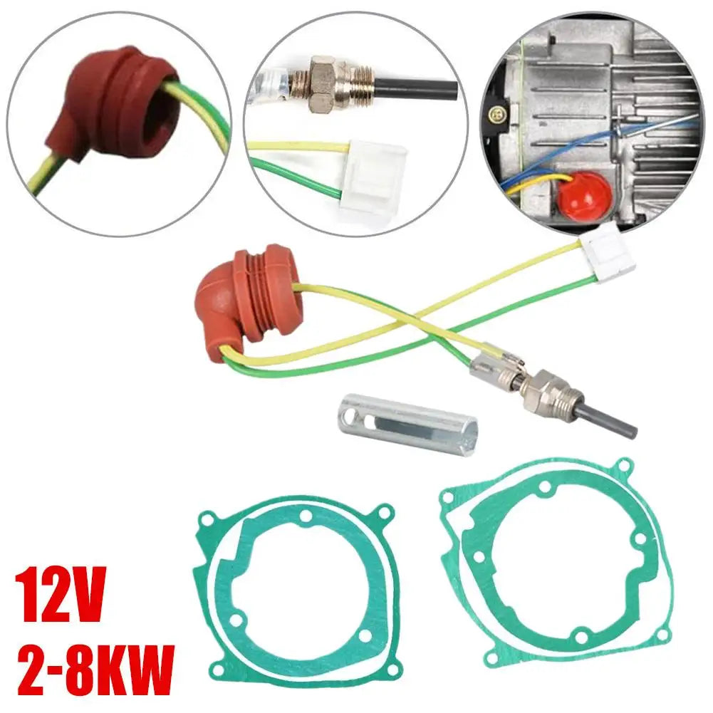 Diesel Heater Glow Plug & Gasket Repair Kit 2KW–8KW 12V