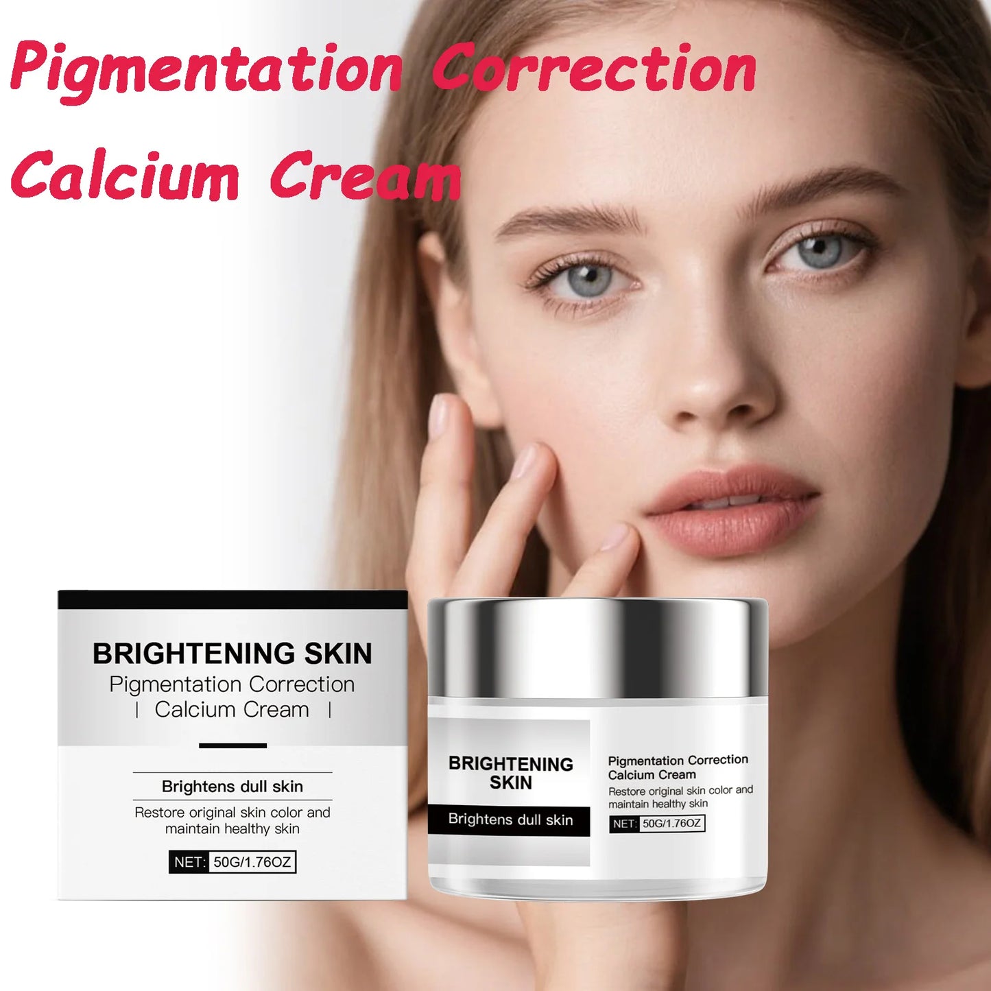 Calcium Brightening Cream – Fade Spots & Even Skin Tone | Hoygi