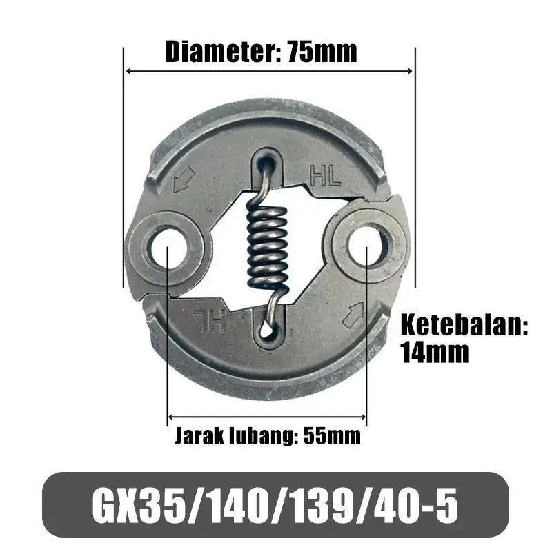 Clutch Shoe & Drum Gear for 139GX35/40-5/140 Brush Cutter