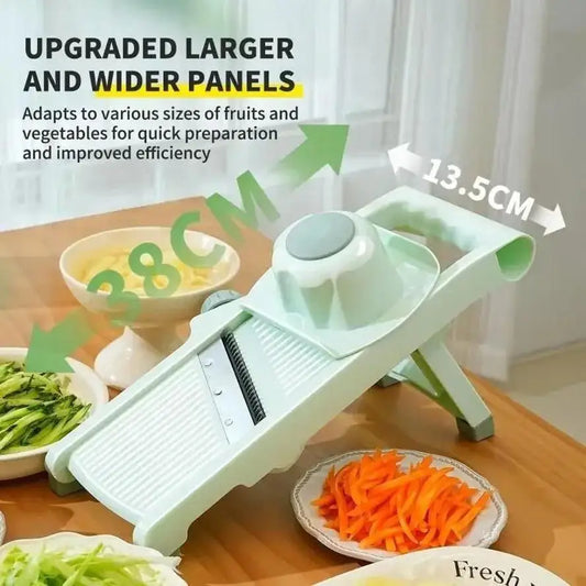 Multi-function Vegetable Slicer Household Fruit Cutter Manual Peaceful Pleasures Health and Wellness