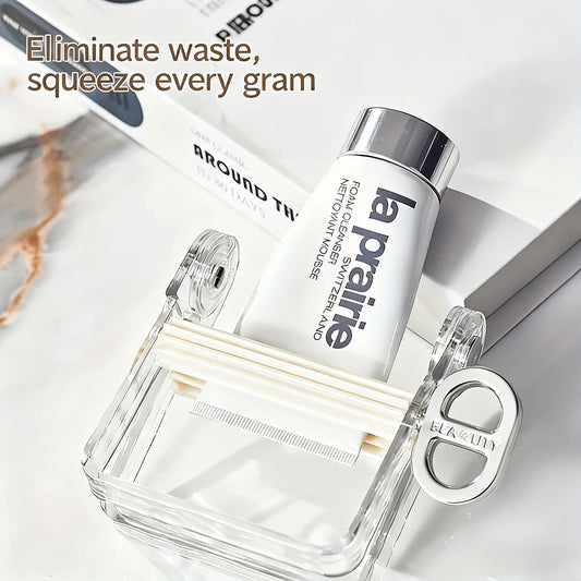 Manual Rotating Tube Squeezer Nozzle, Handheld Toothpaste Dispenser, Easy-To-Use Oral Care Tool, Perfect for Daily Use Peaceful Pleasures Health and Wellness