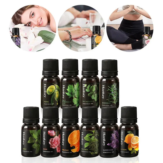 10ML Essential Oil Blend for Relaxation and Freshness Peaceful Pleasures Health and Wellness