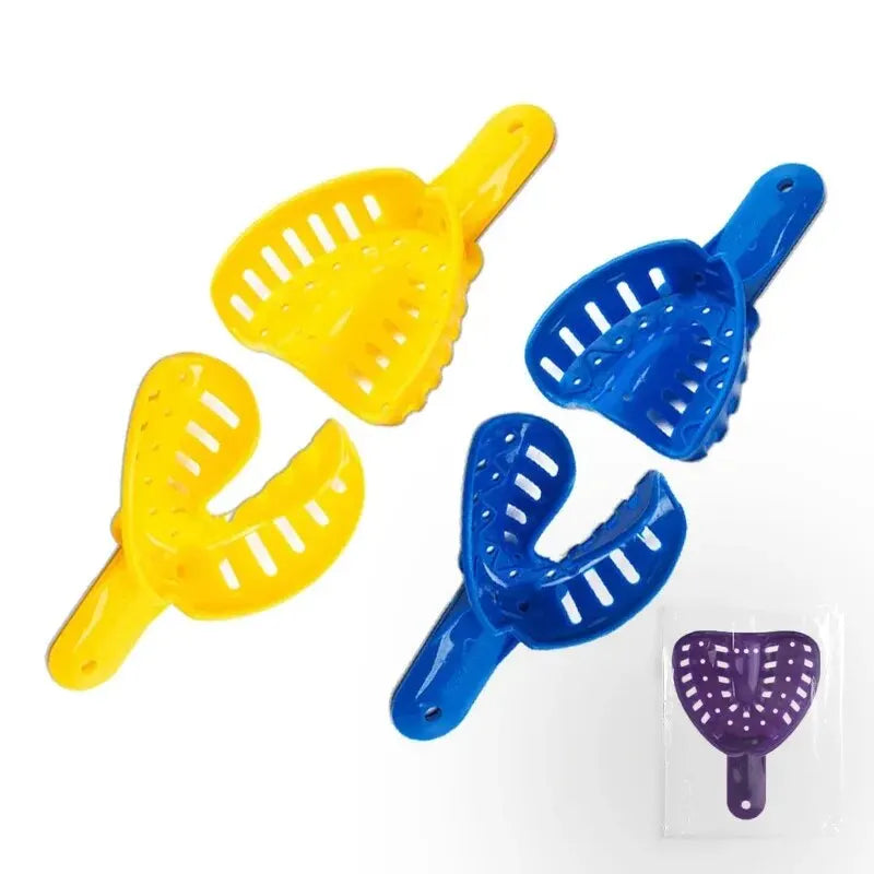 Disposable Dental Specialized Tools Dental Trays For Impressionsdental Trays Daily Care Rounded Edges For Cleaning Dental Tools Peaceful Pleasures Health and Wellness