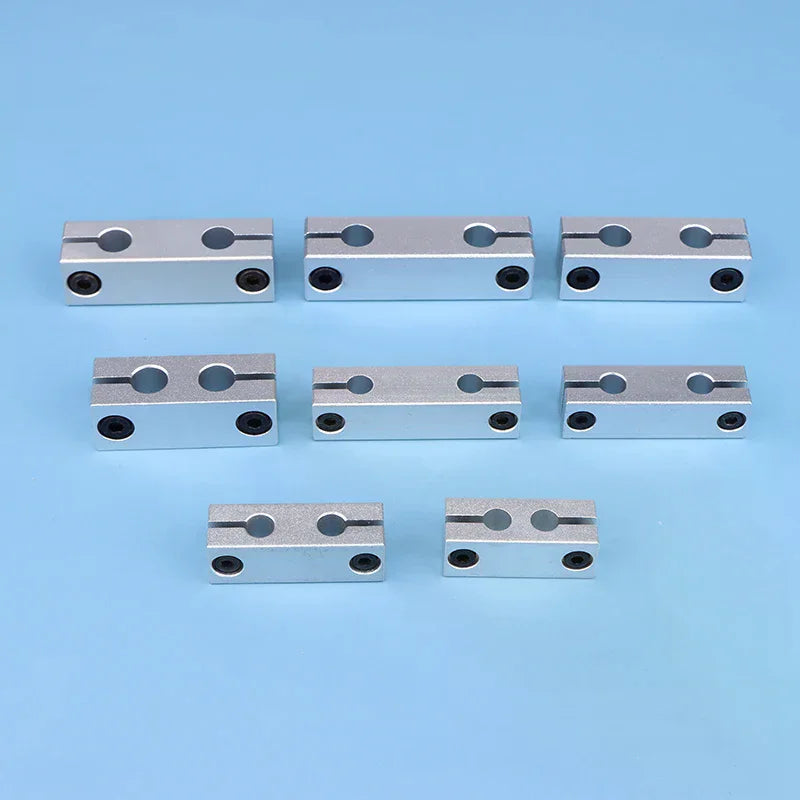 6mm 8mm Aluminum Parallel Clamp – Optical Axis Pipe Connector