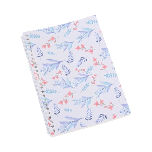 Reusable A5 Size Release Book Stickers Organizer Tape Storage Double-sided Sticker Collecting Album Peaceful Pleasures Health and Wellness Blue