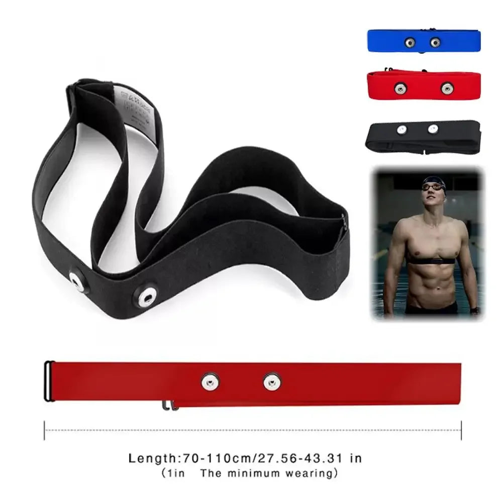1Pc Heart Rate Monitor Strap Replacement Compatible with Wahoo Tick Garmin Magene Sensor Band Belt Polar H7 H9 H10 Coospo Peaceful Pleasures Health and Wellness