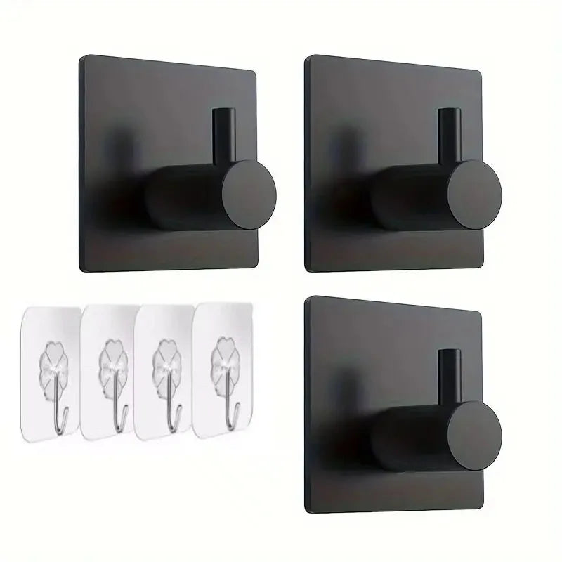 Heavy-Duty Stainless Steel Wall Hooks | Waterproof 6/7 Pack