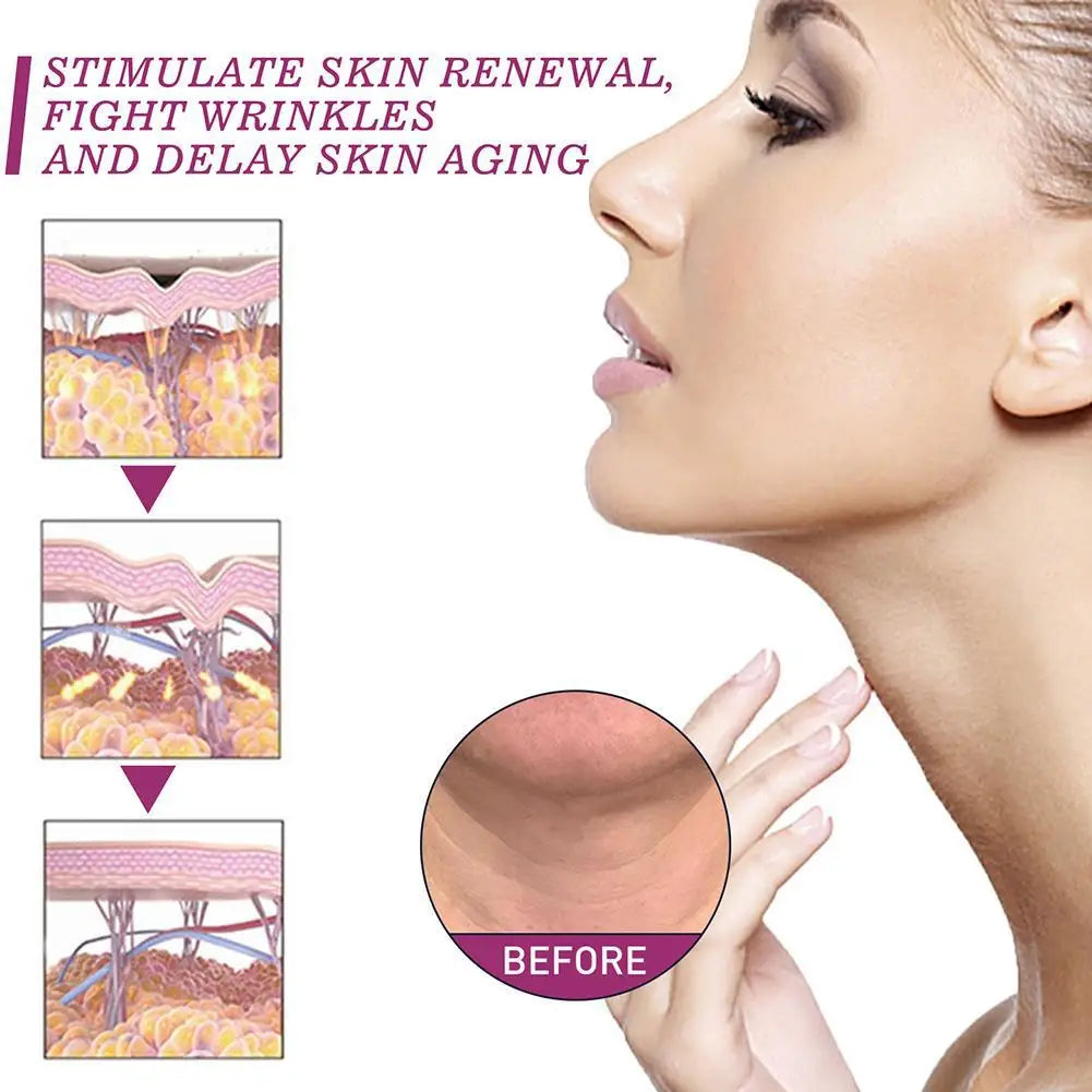 Collagen Neck Cream 40g – Firms, Lifts & Reduces Fine Lines Peaceful Pleasures Health and Wellness