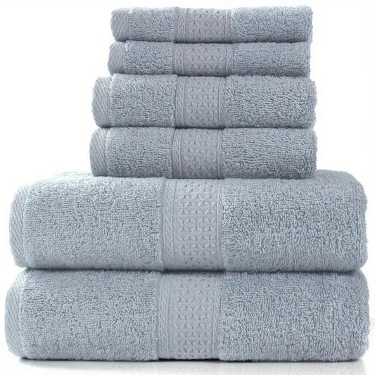 Soft Absorbent Cotton Bath Towel & Washcloth | Hotel Quality Bath Towel Washcloth Peaceful Pleasures Health and Wellness