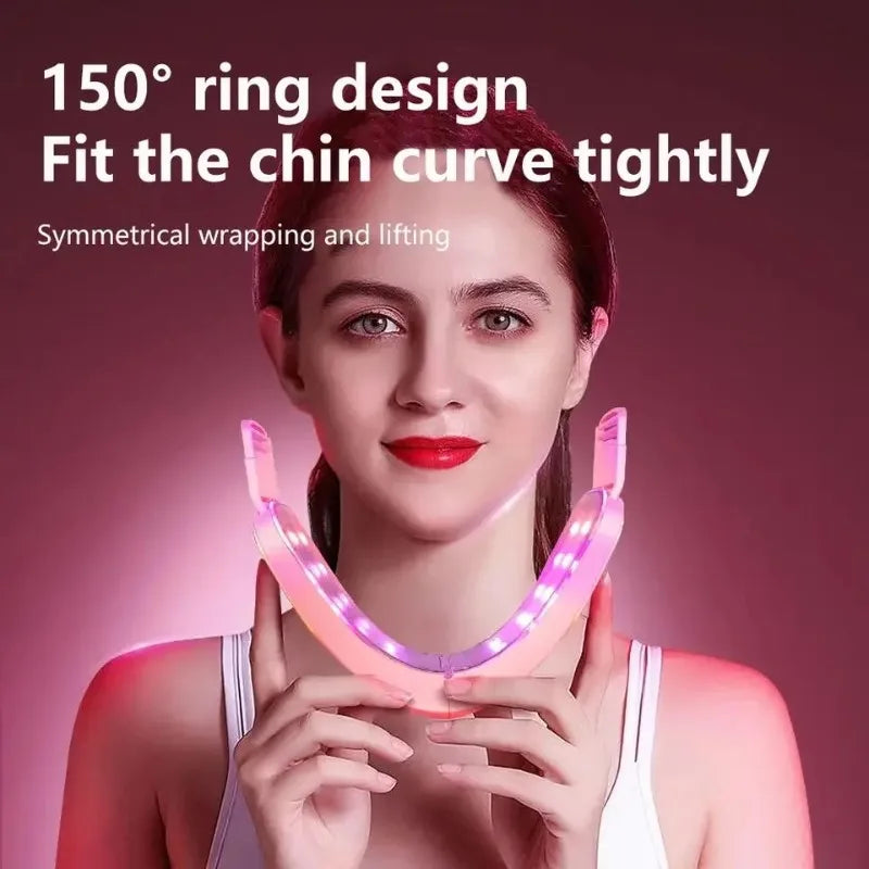 Facial Lifting Massager 12 Gears Electric Facial Massager V-line Face Lifting Slimming Vibration Device Home Use Beauty Tool Peaceful Pleasures Health and Wellness