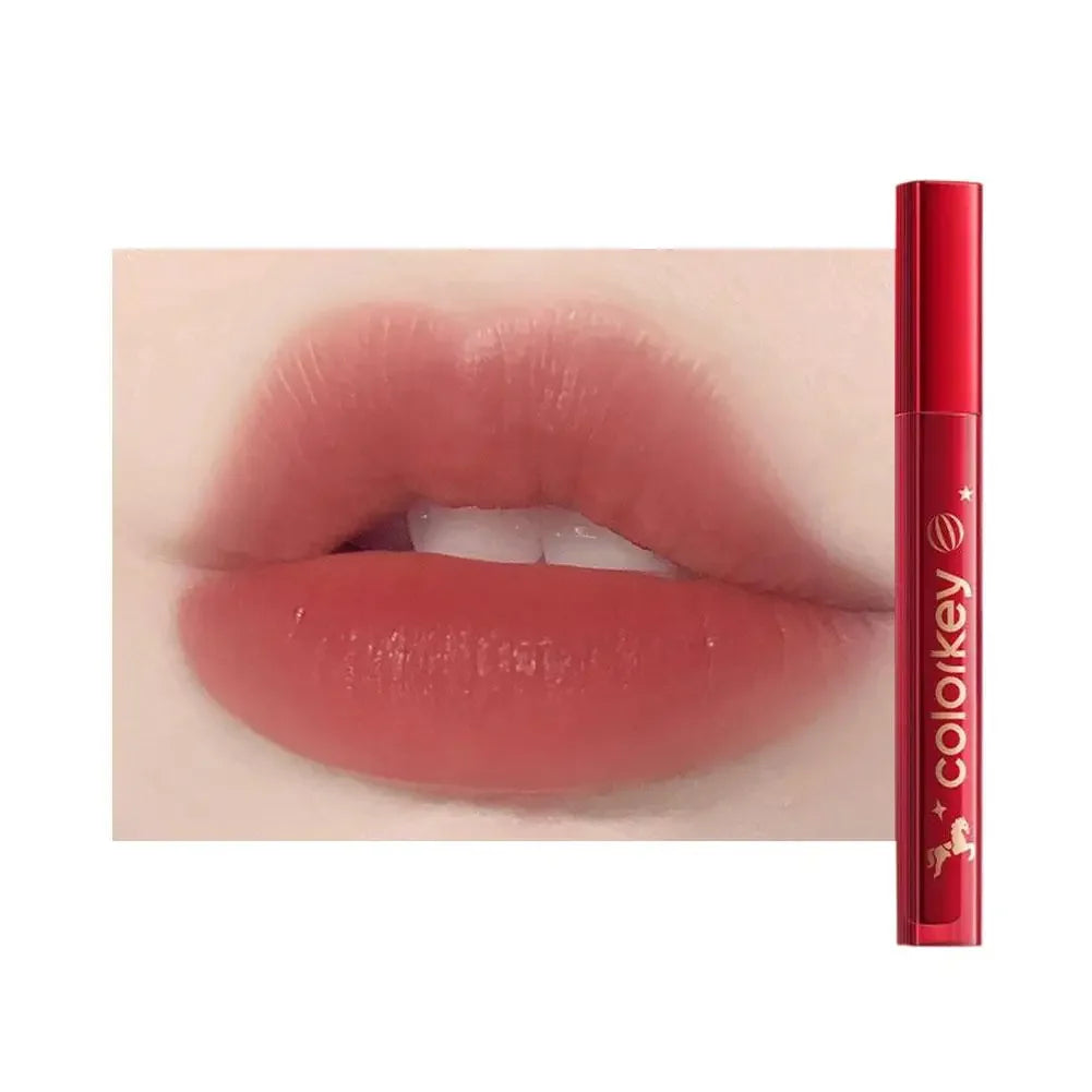 COLORKEY [Year of the Horse Limited Edition] Water Mist Lip Glaze Set Unique Gift Box Matte Velvet Lipstick Eyeshadow Makeup Peaceful Pleasures Health and Wellness P307 1