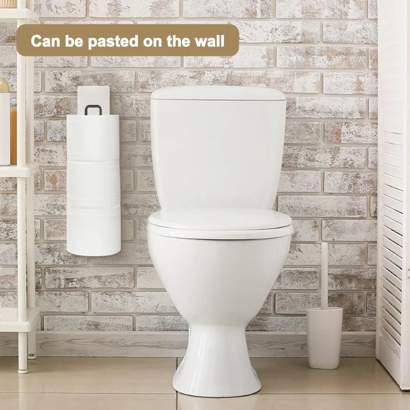 Toilet Paper Holder with Storage – 3 Extra Rolls Wall Mount Toilet Paper Holder Peaceful Pleasures Health and Wellness