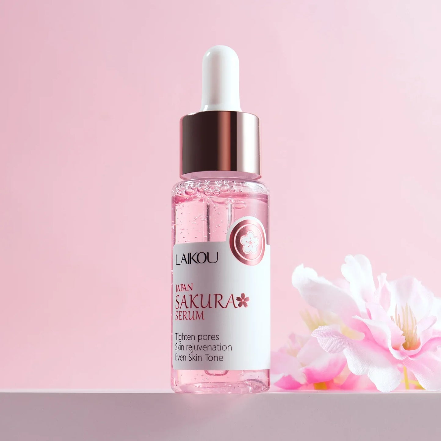 LAIKOU Cherry Blossom Face Serum 30ml – Hydrating & Firming