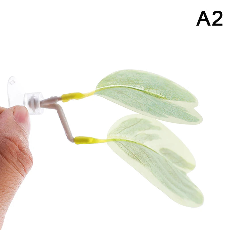 Artificial Aquarium Leaf Plant – Fish Resting & Hiding Decor