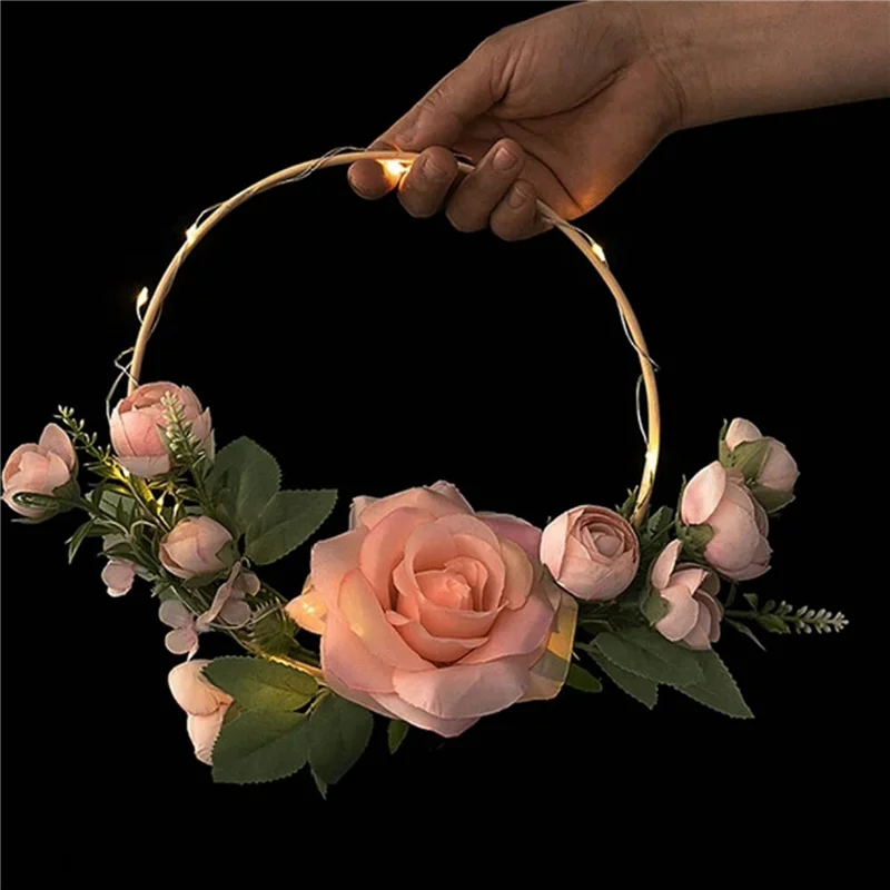 A36T-Bamboo Floral Hoop, 45 Pack 3 Sizes Dream Catcher Bamboo Wood Circle Ring For Wedding Decor Dream Catchers And Crafts Peaceful Pleasures Health and Wellness