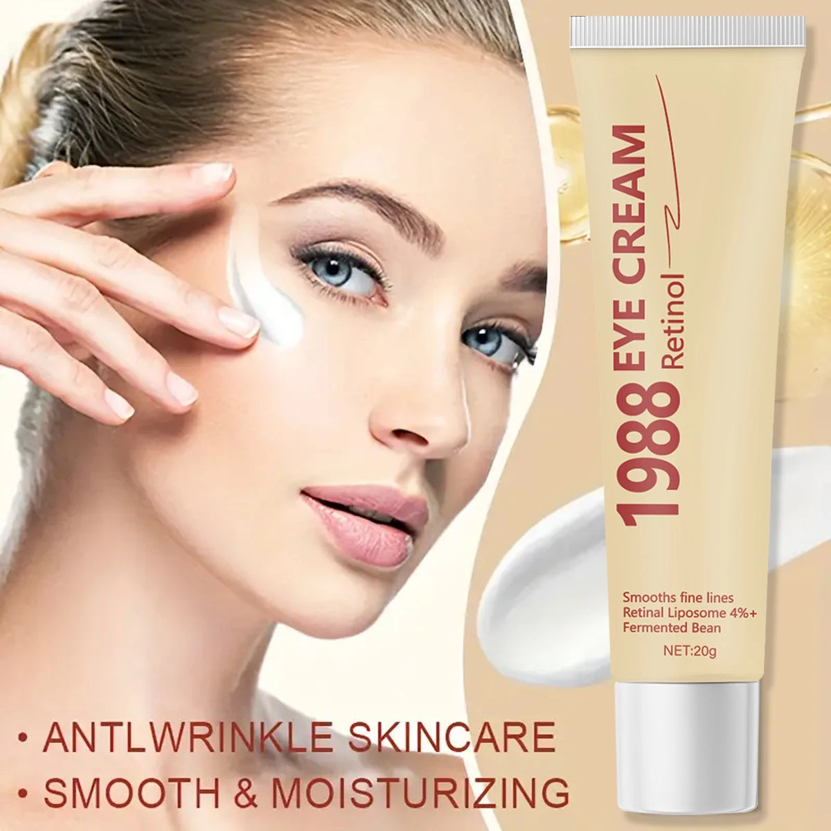 Retinol Eye Cream | 4% Retinal Liposome & Fermented Bean