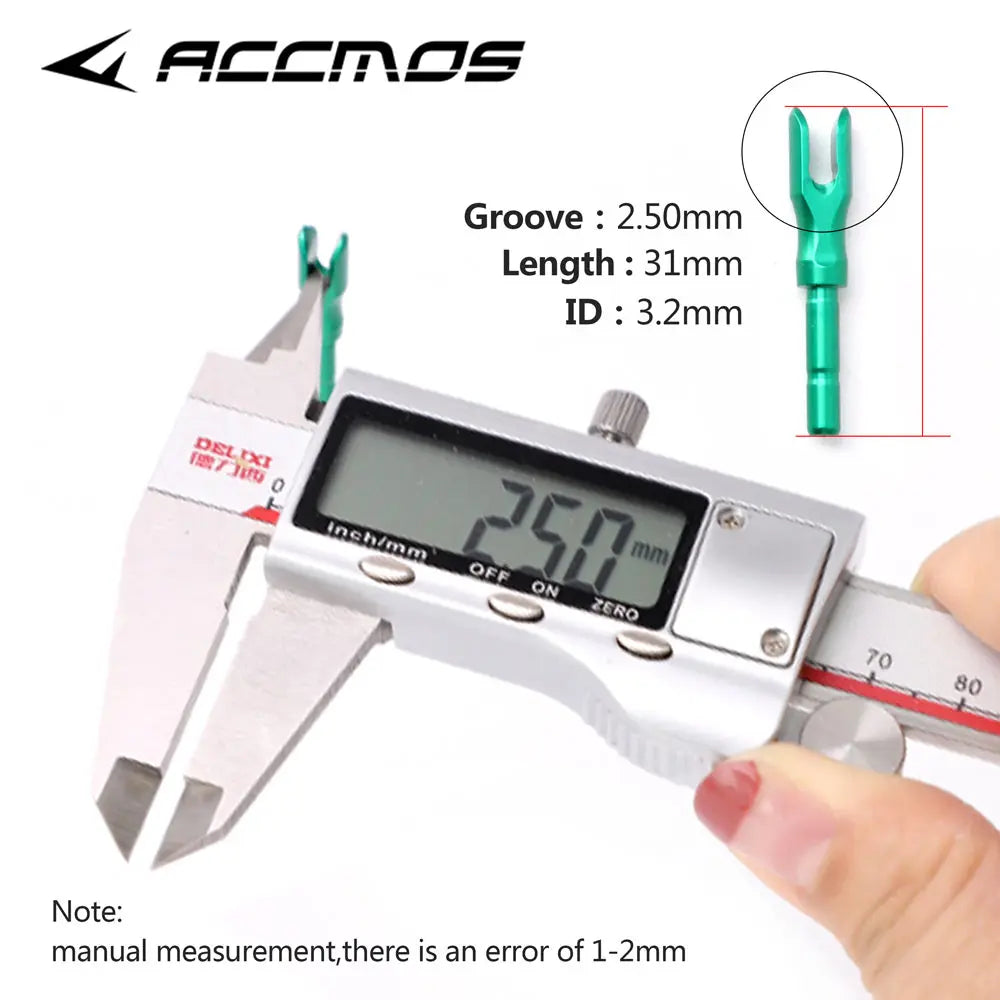 Aluminum Alloy Insert Arrow Nock Pin Fit ID3 2 4 5 Shaft Compound