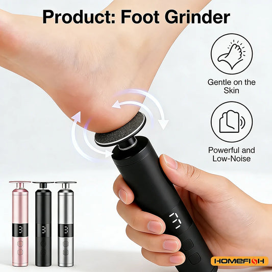 Electric Callus Remover – 3 Speeds, LCD Display, Fast Charging Electric Callus Remover Peaceful Pleasures Health and Wellness