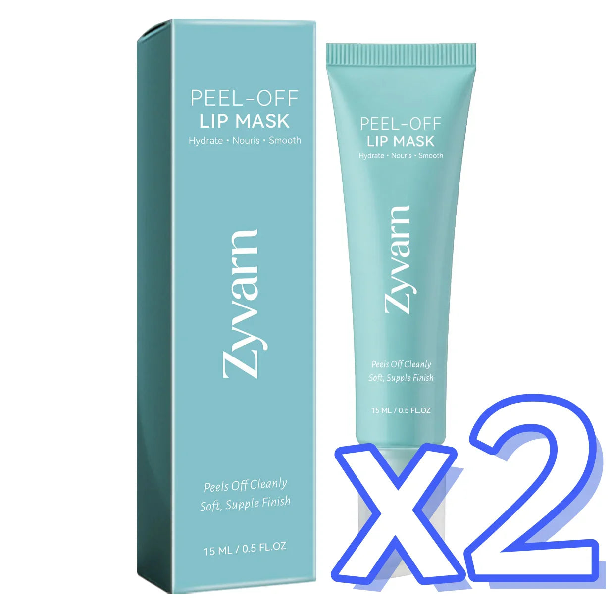 ZYVARN Hydrating Peel-Off Lip Mask – Exfoliate & Moisturize