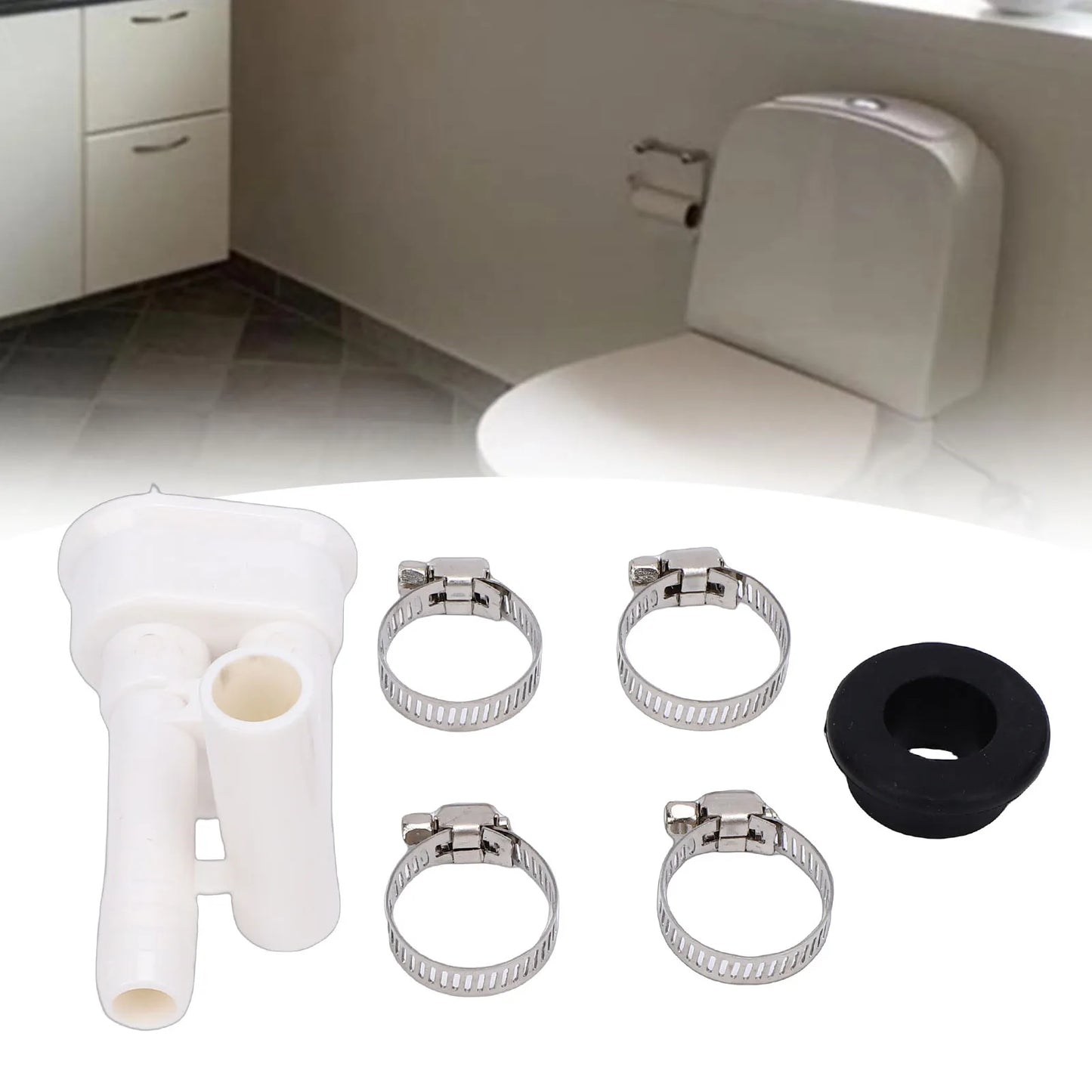 RV Toilet Vacuum Breaker Kit 385316906 | Sealand VacuFlush