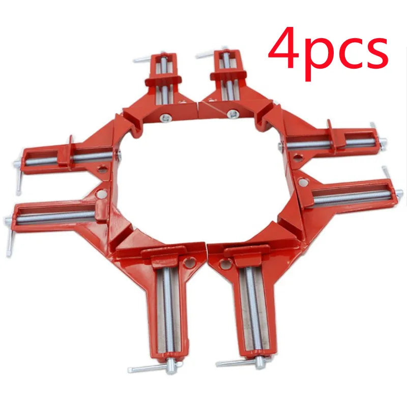 90° Right Angle Clamp Set for Woodworking & Picture Framing Peaceful Pleasures Health and Wellness