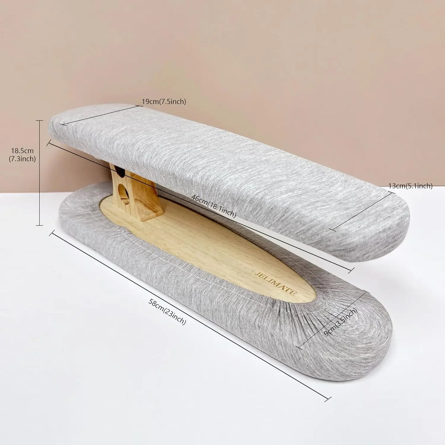 Ultra Thick Padded Ironing Board for Sleeves and Pants, Double-Sided Design Peaceful Pleasures Health and Wellness