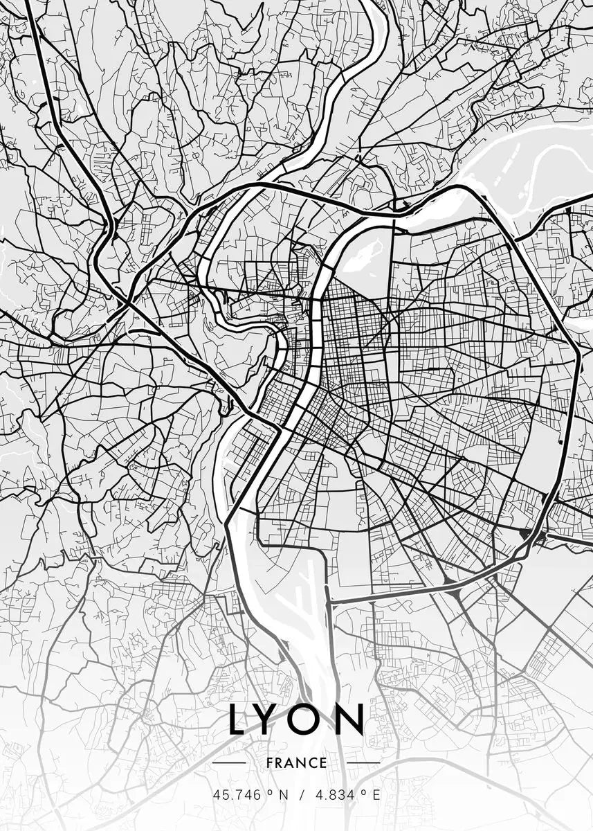 Paris & New York City Map Canvas Wall Art – Black & White Canvas Wall Art Peaceful Pleasures Health and Wellness F 30x40cm