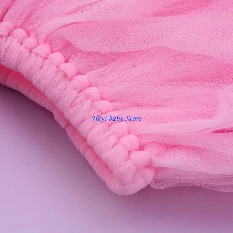 Newborn Baby Girl Tutu Skirt & Headband Photography Prop Set