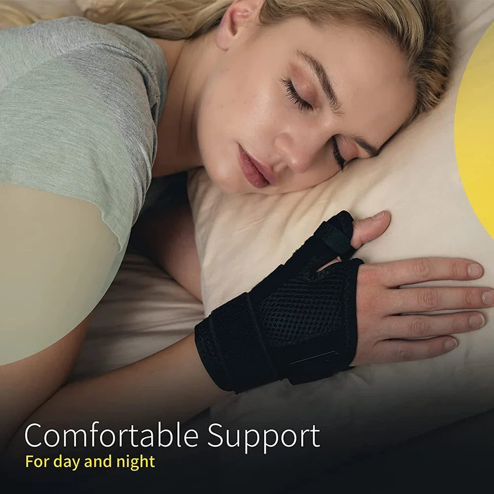 Flexible Thumb Wrist Splint Brace | Breathable, Left & Right Hand