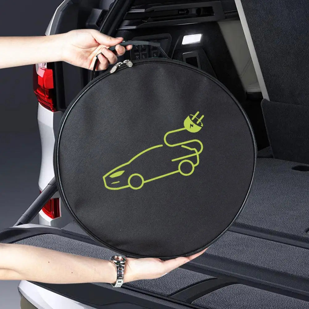 EV Charging Cable Storage Bag – Waterproof & Flame-Retardant