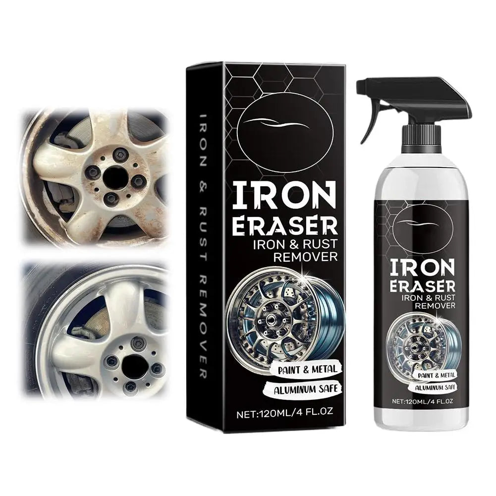 120mL Powerful iron dissolving agent Rust Remover Revitalizing Spray for Car Wheels & Metal Surfaces Smooth & Reliable Peaceful Pleasures Health and Wellness 120ml