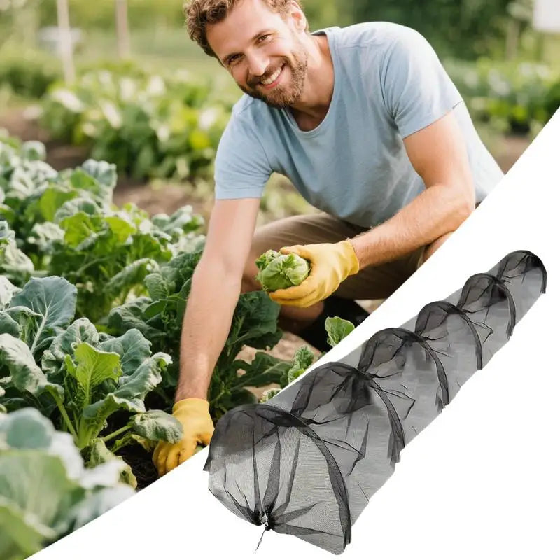 Garden planting tunnel Shade for Plants Tunnel Shade Net Cover agricultural mesh planting tunnel for herbs vegetables Peaceful Pleasures Health and Wellness