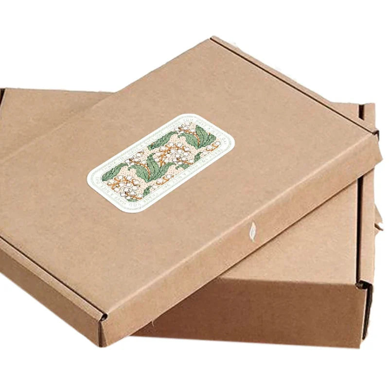 100pcs Thank You Stickers – Happy Package Seal Labels