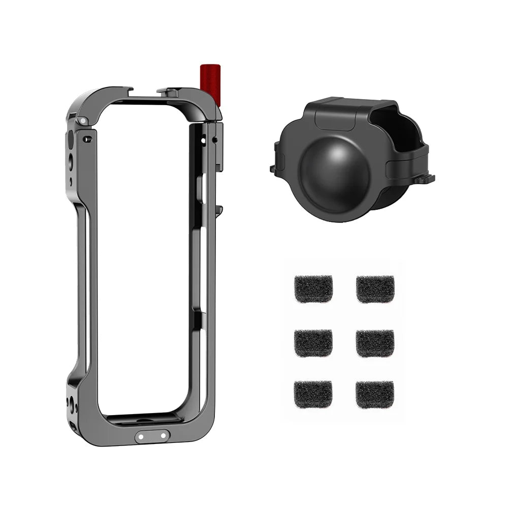 Suitable For Insta 360 X5 Protective Case X5 Camera Multifunctional Expansion Protection Metal Frame Peaceful Pleasures Health and Wellness