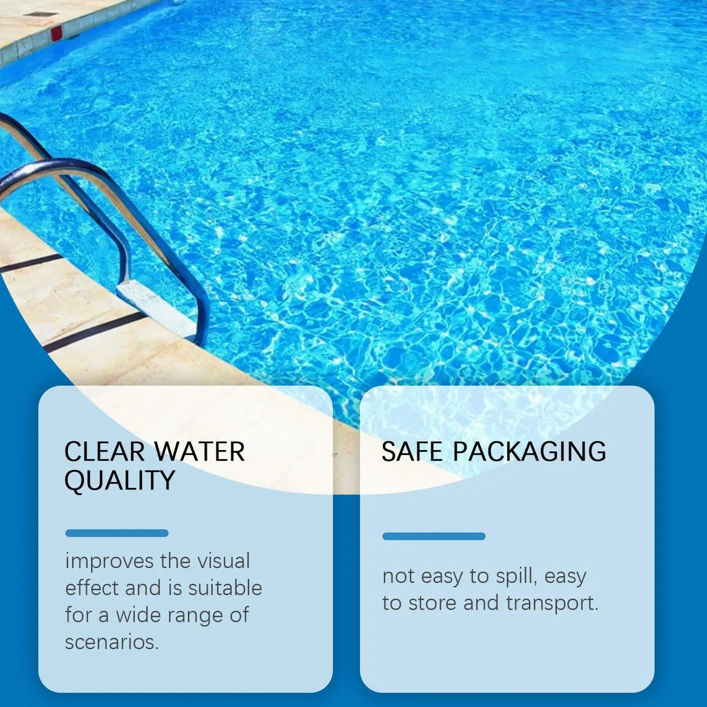 Pool Water Clarifier Liquid 100ml – Clear Pool & Hot Tub