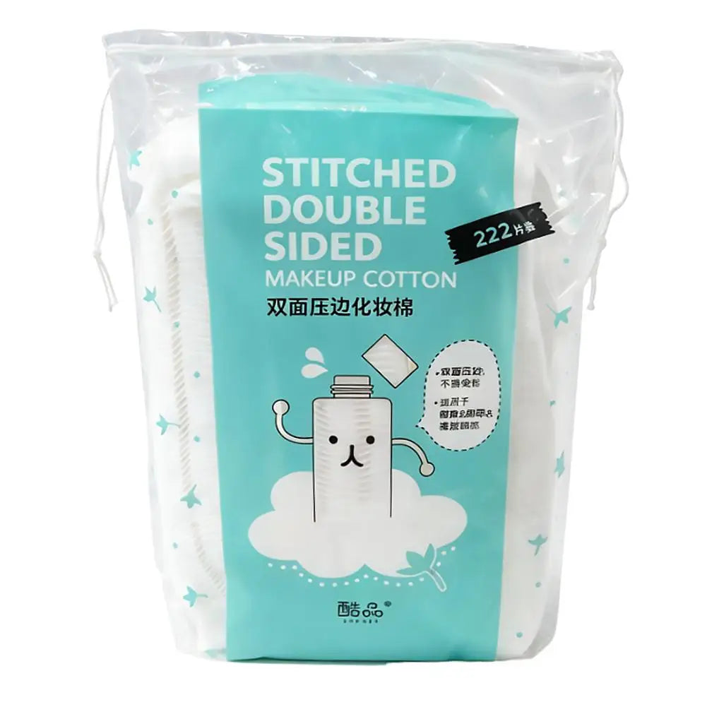Disposable Makeup Remover Cotton Pads 50/100/222pcs Facial Cleaning Removal Cotton Wipes Soft Cosmetics Women Skin Care Tool Peaceful Pleasures Health and Wellness C 222pieces