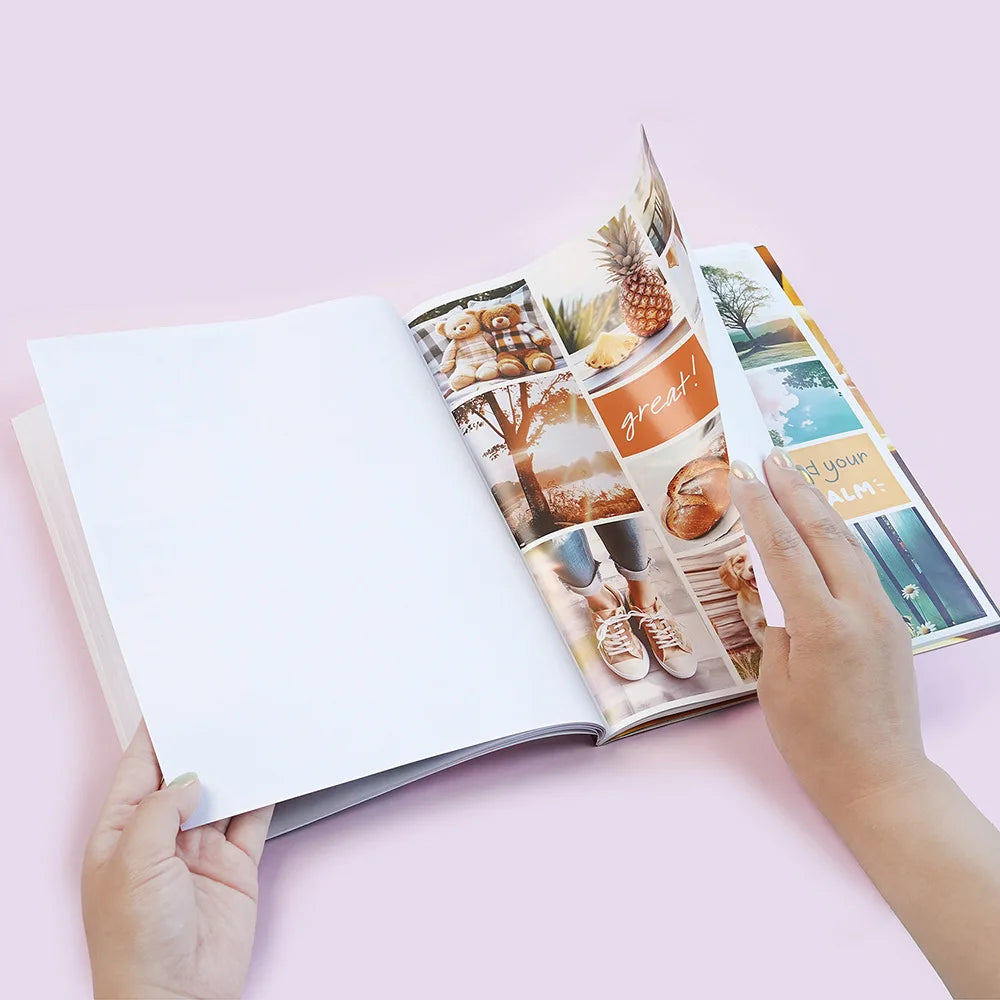 Bview Art Vision Board Dream Life Inspiration Stickers Cutouts Book