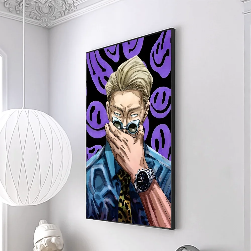 Jujutsu Kaisen Kento Nanami Minimalist Canvas Wall Art Print