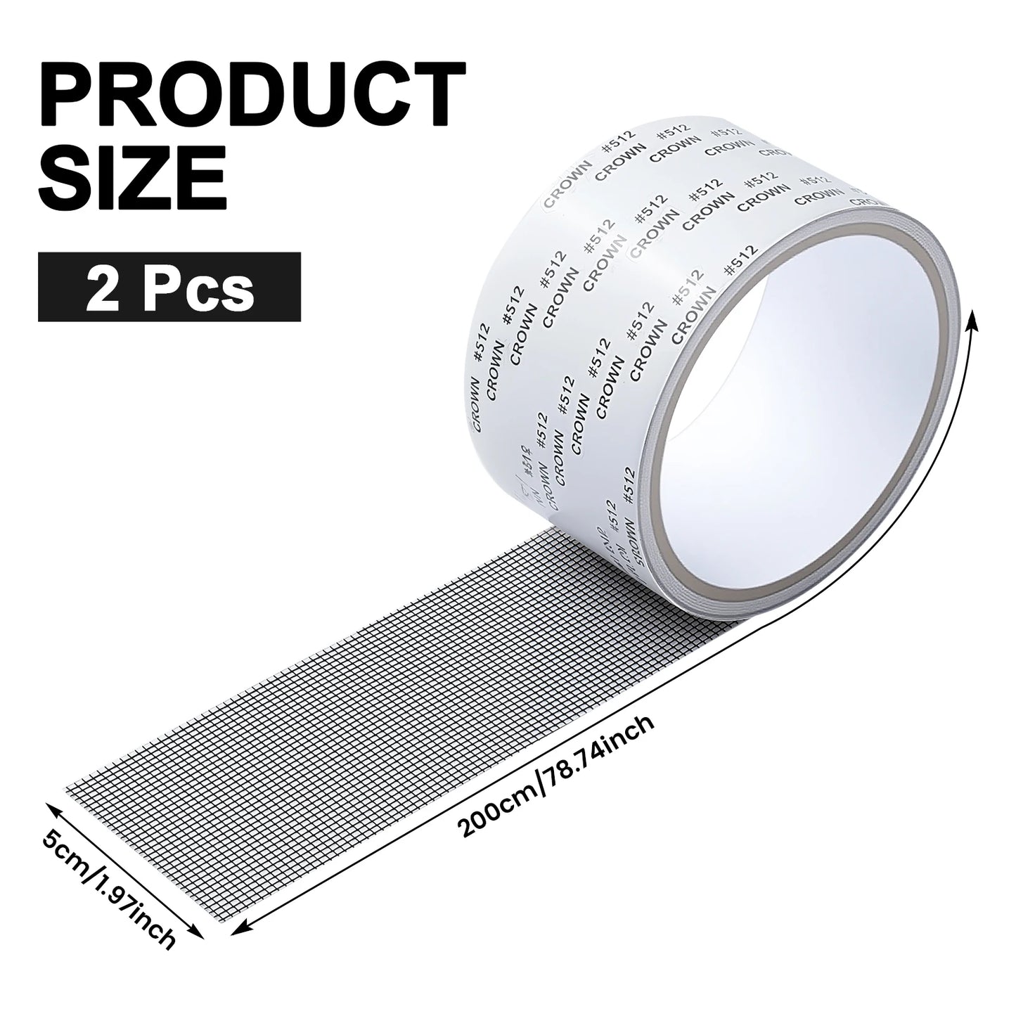 Window Screen Patch Repair Kit Door Window Fly Lanai Screen Repair Patch Tape Mesh Repair Tape Seal for Window and Screen Door Peaceful Pleasures Health and Wellness