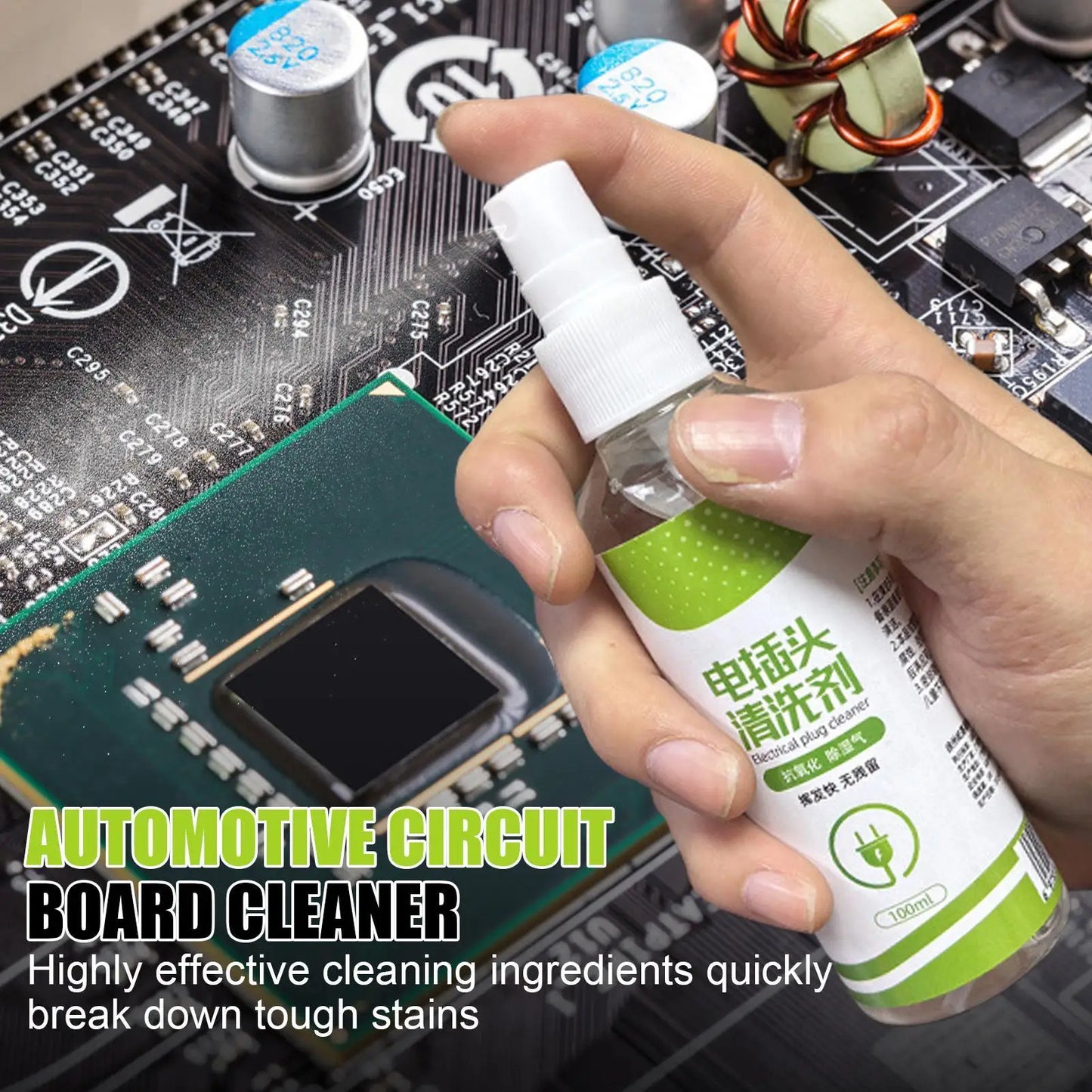 100ml Electrical Contact Cleaner Spray | Fast-Drying Degreaser