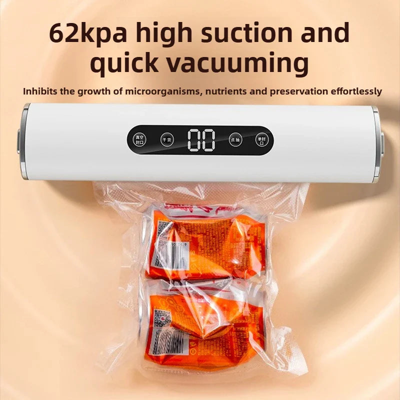 GUOHE Vacuum Sealer Machine – 30cm Food Sealing, 120W